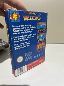Tecmo World Wrestling Nintendo NES Boxed with Manual  PAL A Uk