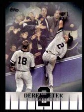 2018 Topps Baseball Derek Jeter Highlights #DJH-1  Black  Dives into Stands