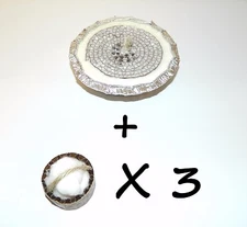 Outdoor Survival 3-Hr Eco Buddy Burner + 3 X Fire Buddy Long-Lasting Tinder