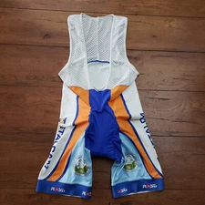 Rosti Mens Medium Cycling Bibshorts Vintage Italy 7" 14" (8/10) M