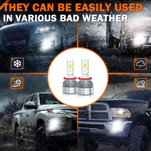 For Nissan Pathfinder 2017-2020 LED Headlight High Low Beam& Fog Lights Bulbs - Picture 7 of 11