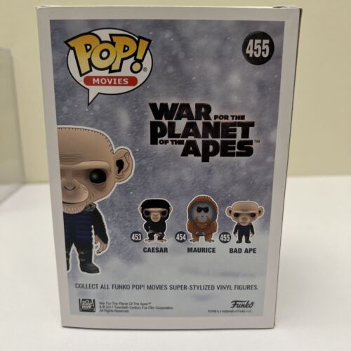 Pop! Movies: War for the Planet of the Apes Bad Ape #455 Figure Funko - Picture 3 of 6