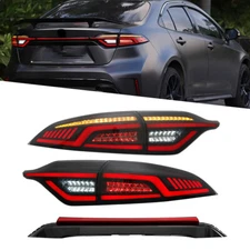 For Toyota Corolla 2020-2024 LED Tail Lights Rear Animation Sequential Lamps