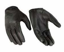 Hugger Men's Air Pro Sport Water Resistant Motorcycle Police Driving Glove