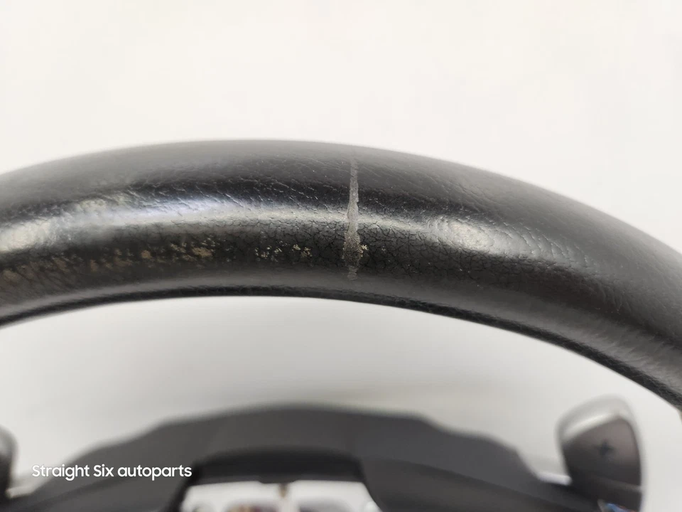 ✅ 06-10 OEM BMW E63 E64 M6 SMG M Volante deportivo cuero con palancas de cambio* Foto 2 de 4