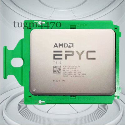 AMD EPYC 7b12 2.25-3.4ghz 64 core 128 thread 100-000000020EPYC7B12 cpu processor