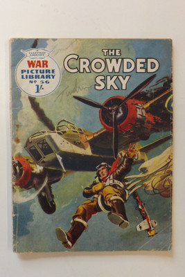 KRIEGSBILDERBIBLIOTHEK COMIC 1960 Nr.56 DER ÜBERFÜLLTE HIMMEL GN4027