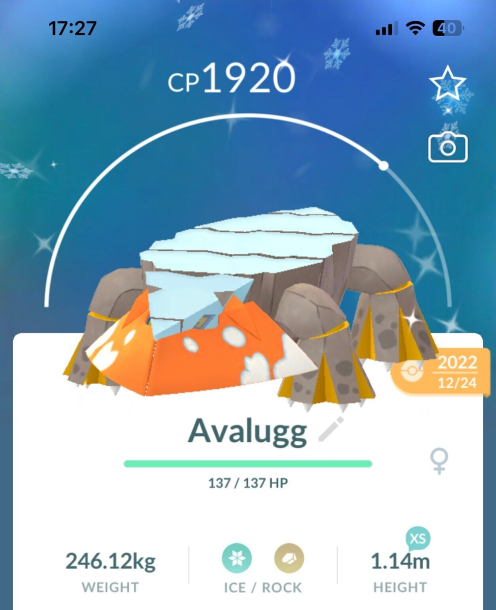 Avalugg Brillante Avalugg You Beast! So Much Respect For Him Alone Due