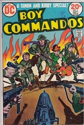 Boy Commandos 1 - 1973 - Kirby - sehr schön