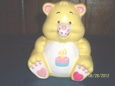 CERAMIC CARE BEAR CAREBEAR BIRTHDAY BEARS STATUE FIGURINE