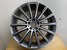 1 x MERCEDES BENZ GLC W253 20'' AMG DIAMOND CUT GREY GENUINE OEM ALLOY WHEEL
