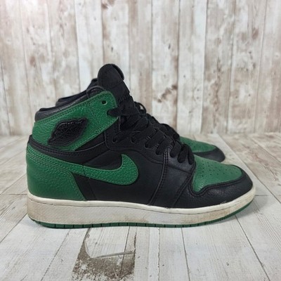 Nike Air Jordan 1 Retro High OG Pine Green 2.0 Black Green 575441-030 5.5Y