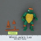 Michaelangelo SOFT HEAD Teenage Mutant Ninja Turtles TMNT 1988 Playmates Vintage