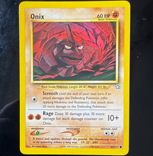 The Pokémon Company Onix 69/111 Neo Genesis Unlimited Common 2000 60 HP Eng
