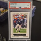 2005 Topps Tom Brady #10 PSA 9 New England Patriots 50th Anniversary