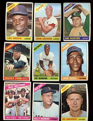 1966 Topps Baseball Card Starter Set 236 Different