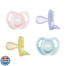 Tommee Tippee Ultra-light Pacifier, 6-18m, 4 Pack, Symmetrical One-Piece Desi