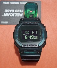 Casio G-Shock Watch DW-5600SB-3 Green Rare.