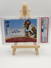 2010 Topps Prime Trent Williams RC Rookie Autographs On Card Auto /599 PSA 8. rookie card picture