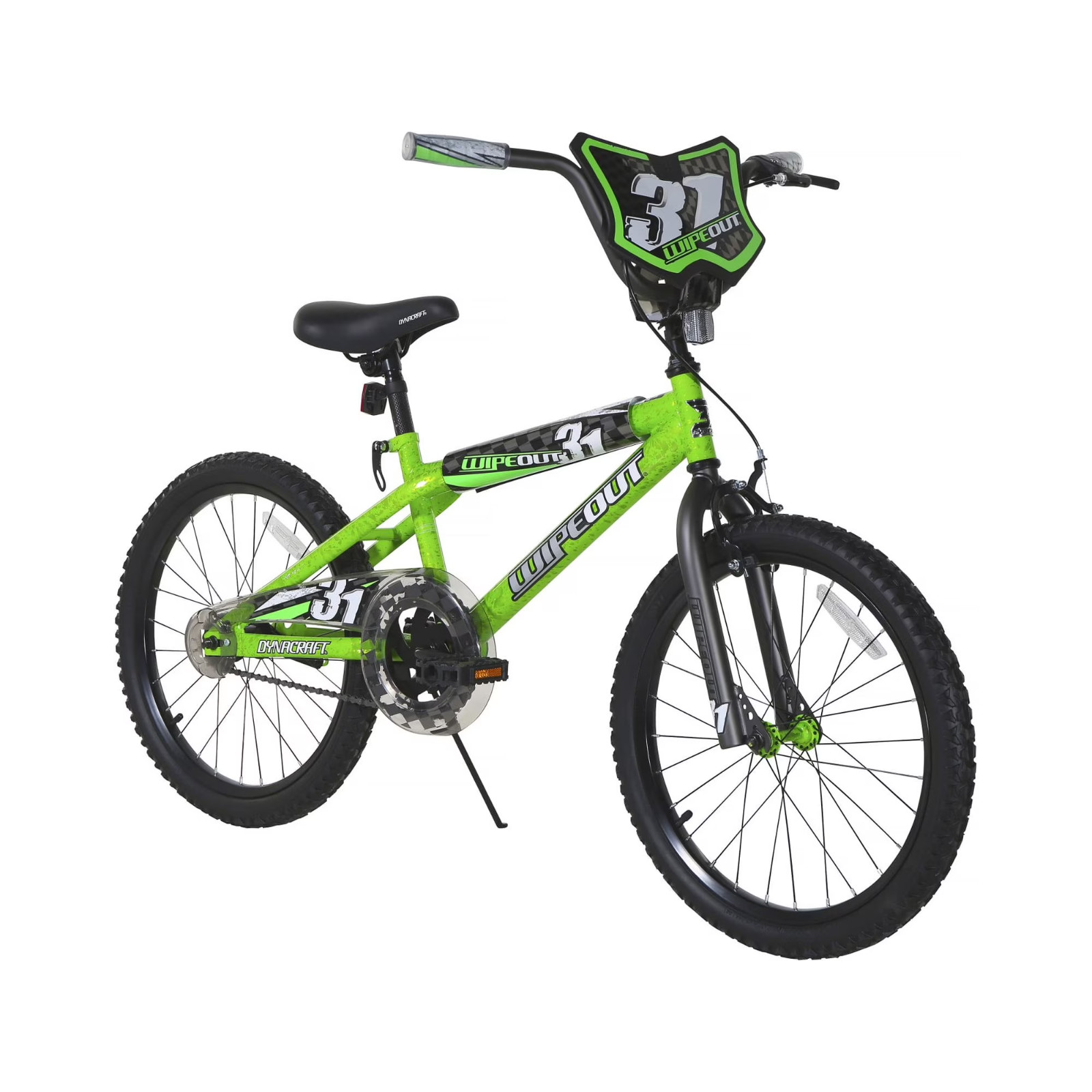 Dynacraft Wipeout 20-inch Boys BMX Bike for Age 7-14 Years, 