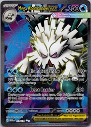 Mega Abomasnow ex 157/132 Mega Evolution Secret Rare Holo