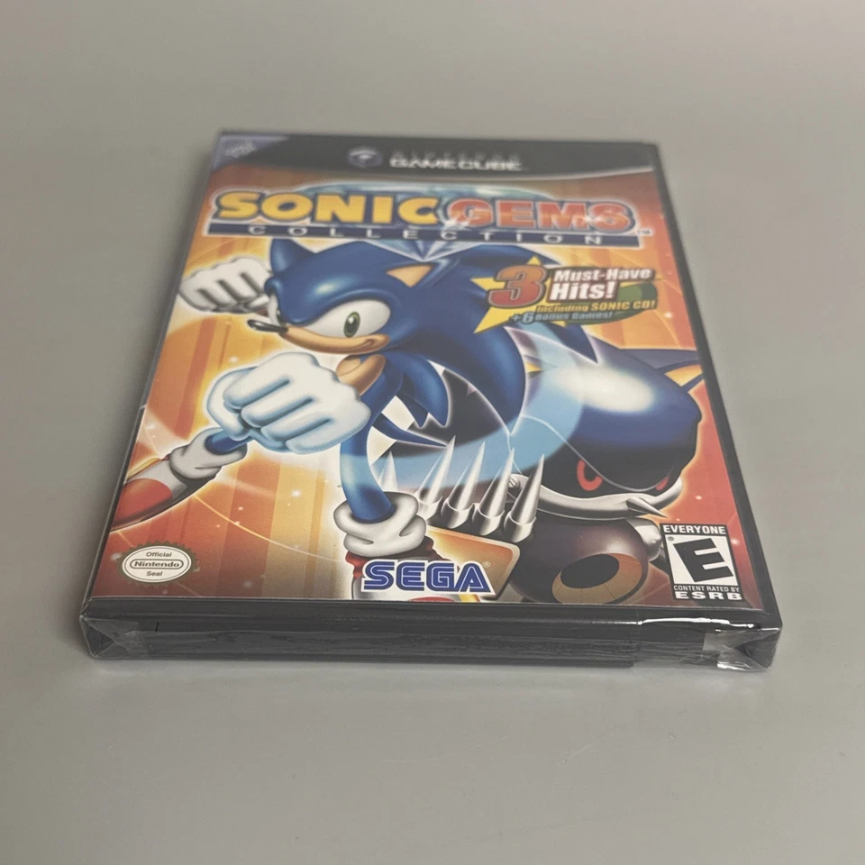 NEW! Sonic Gems Collection (Nintendo GameCube, 2005) Factory Sealed - Image 4 of 4