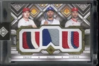 2025 Topps Transcendent Mike Trout Mookie Betts Bryce Harper Triple Patch 3/5