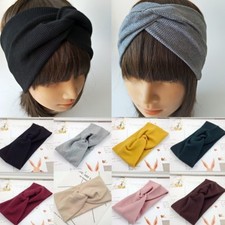 Lots Women Cotton Turban Twist Knot Head Wrap Headband Twisted Knotted Hair Band