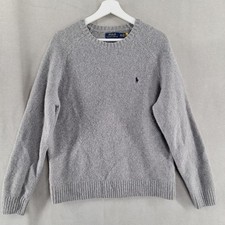 Polo Ralph Lauren Mens Sweater Waffle Textured Wool Blend Size 2XL Prep Academia