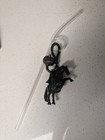 Disney Parks Headless Horseman Straw Clip Keychain Light Up HALLOWEEN Pumpkin — photo 2