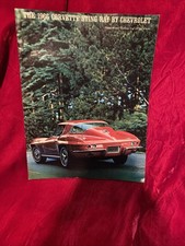 Original 1966 Corvette Sting Ray Brochure Excellent Condition