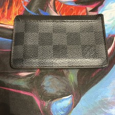 Louis Vuitton Neo Damier Graphite Cardholder Wallet Mens Vertical Designer