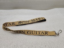CF Martin & Co. Martin Guitar Neck Lanyard Gold And Black ID Card Holder