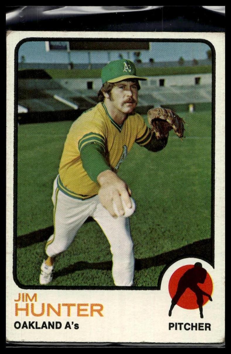 1973 Topps #235 Jim Hunter