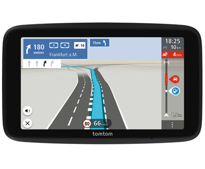 TomTom Go 6200 Large 6'' Car Van Sat Nav Wifi Traffic World Handsfree Calling