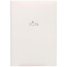 LaboClip 2026 Planner January Start B6 Weekly Horizontal Type 3 Gem White
