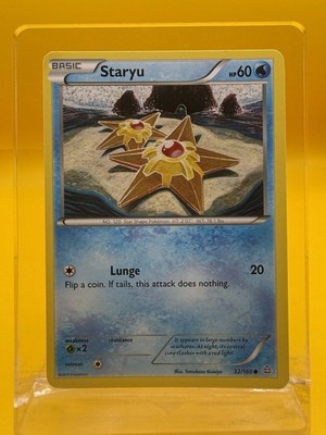  Staryu 32/160 Common Primal Clash Pokemon Card LP 2015