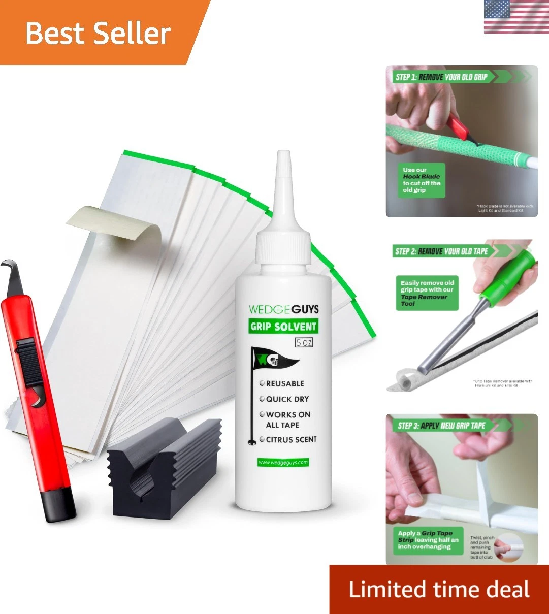 Golf Club Regripping Kit