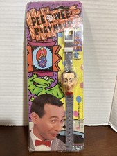 Vintage PeeWee Herman PeeWees Play House Wrist Watch 1988 read discription  ?J3?