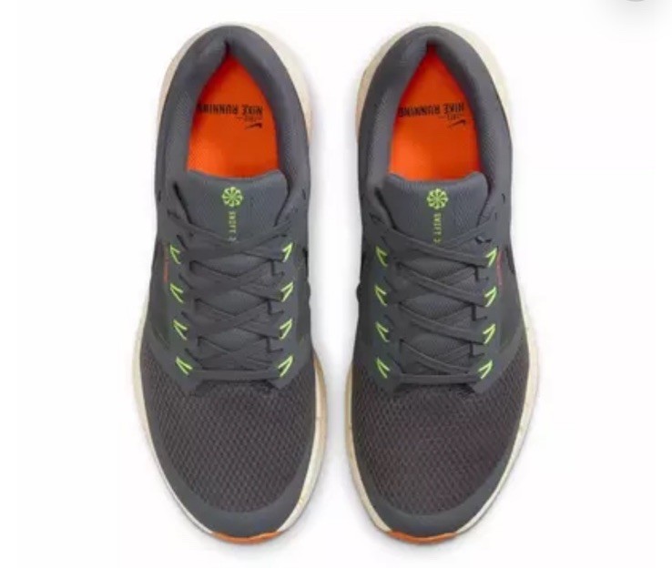 Men Nike Run Swift 3 Running Shoes Iron Grey/Black-Total 