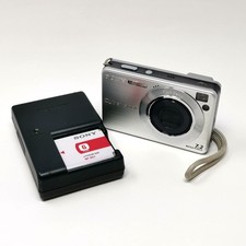 SONY Cyber-shot DSC-W110 Silver Tested Working With Battery From Japan