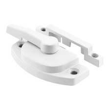 Prime-Line White Die-cast Sliding Window Sash Lock