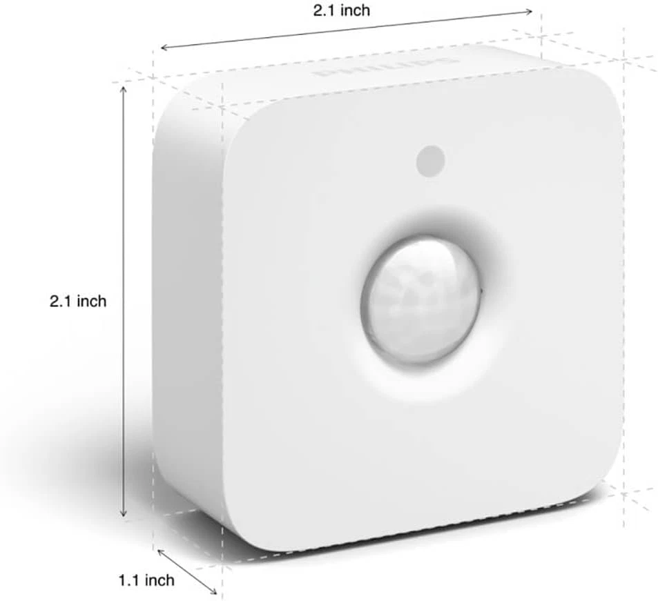 PHILIPS HUE MOVEMENT MOTION SENSOR DETECTOR INDOOR SMART LIGHT WIRELESS 2 PACK ~ - Image 2 of 4