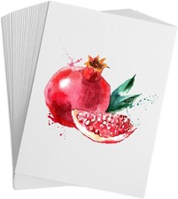 100% Cotton Watercolor Paper 140lb 300gsm 6x8 Cold Press 30 Sheets