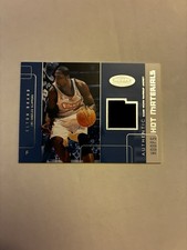 2002-03 Hoops Hot Prospects - Hot Materials Elton Brand #HM-EB (MEM)