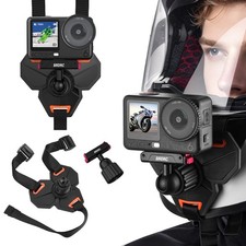 For DJI OSMO ACTION 5 Pro 4 3 6 Nano Camera Quick-Release Helmet Chin Mount Base