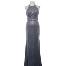 Unique, Abendkleid, Größe: 36, Blau, Polyester, Damen #Zfc