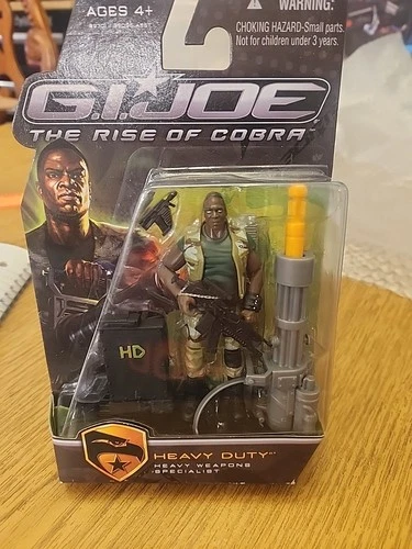 2008 Hasbro G. I. Joe Action Figure Rise of Cobra "Heavy Duty" Hershel Dalton