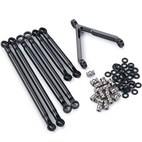 Aluminum Rod Link Linkage Pull Tie Rod Set For 1/24 Axial SCX24 90081 AXI00001/2 - Picture 21 of 28