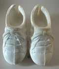 Vintage Mod Barbie Skipper Ricky Doll  White Soft Tennis Shoes with laces B Mark